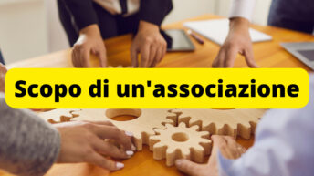 Scopo di un'associazione