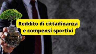 reddito di cittadinanza e compensi sportivi
