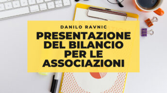 Presentazione del bilancio per le associazioni