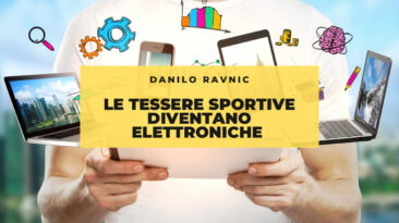 Le tessere sportive diventano elettroniche