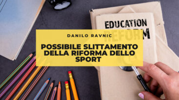 possibile slittamento della riforma dello sport